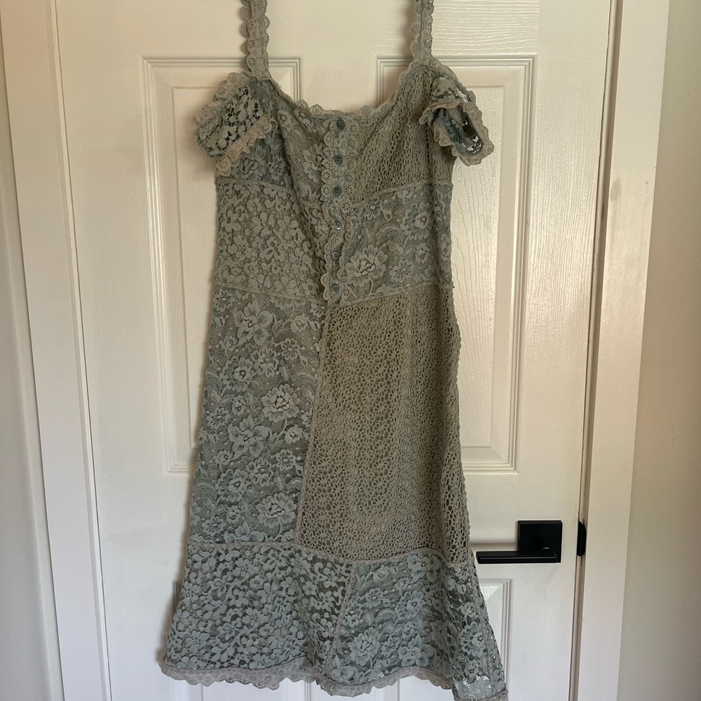 Moschino Chip & Chic Elegant Lace Patchwork Dress